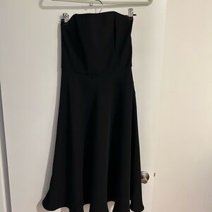 Banana Republic Black Strapless Cocktail Dress